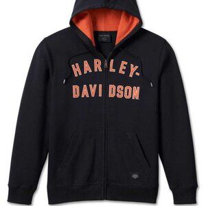 Harley Davidson Men's Iron Bond Hoodie Zip-Up Big & Tall Size 3XL 99000-23VM NWT